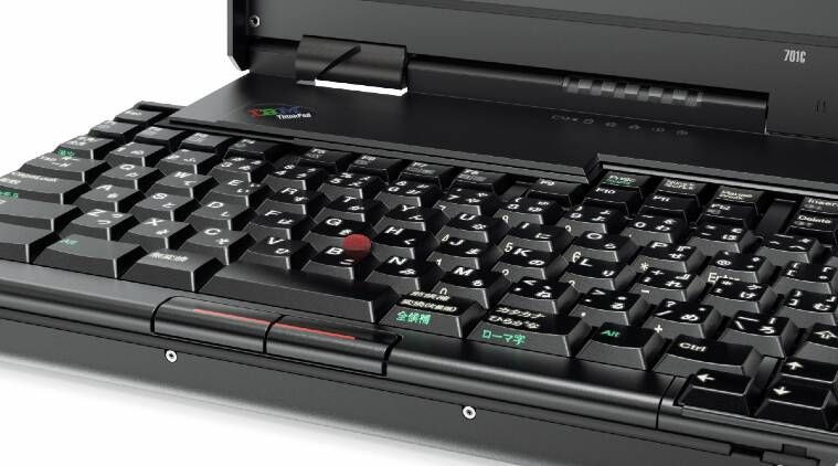 IBM ThinkPad 701C, clavier papillon IBM ThinkPad 701C, historique IBM ThinkPad 701C, John Karidis IBM, Lenovo, Lenovo ThinkPad, Dilip Bhatia Lenovo