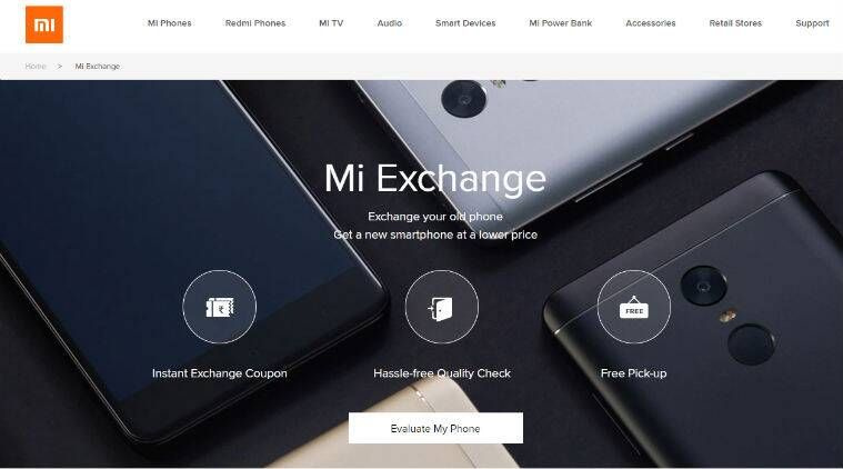 Offre Xiaomi Mi Exchange, programme d