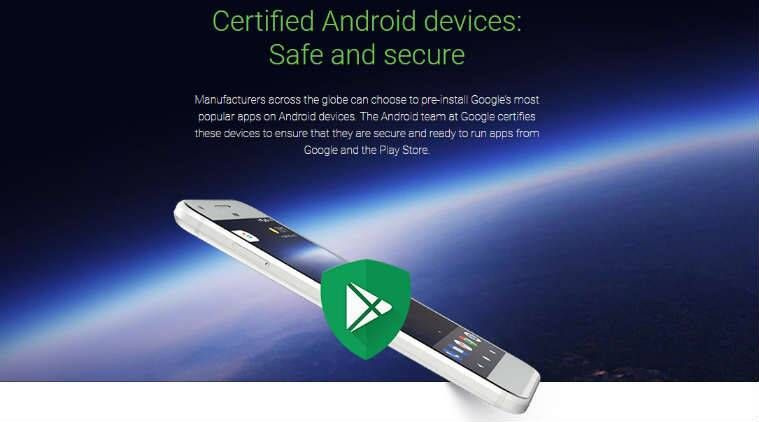 Google, Google Play Protect, Android-sertifisering, Android-sikkerhet, app-autentisitet, Google Play Store, enhetsskanning, oppdagelse av skadelig programvare, Android-enheter, Google Play Protect-logo, telefonsertifisering