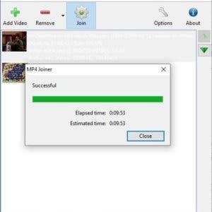 MP4Joiner video merge test 4