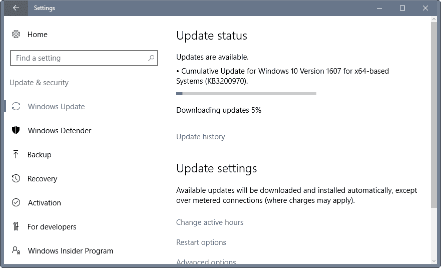 Microsoftovi varnostni bilteni november 2016