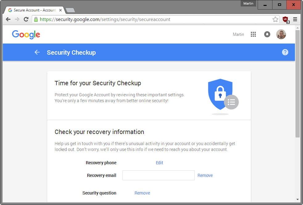 Fogjon meg 2 GB-os állandó Google-tárhelyet a biztonsági ellenőrzés elvégzésével