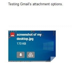Muligheder for vedhæftning af Gmail