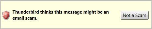 thunderbird email scam