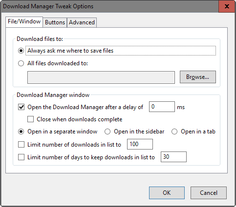 firefox downloads tabs sidebar
