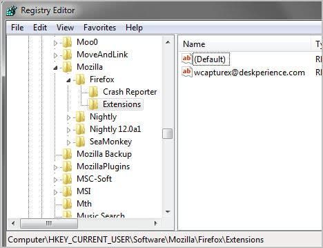 registry extensions