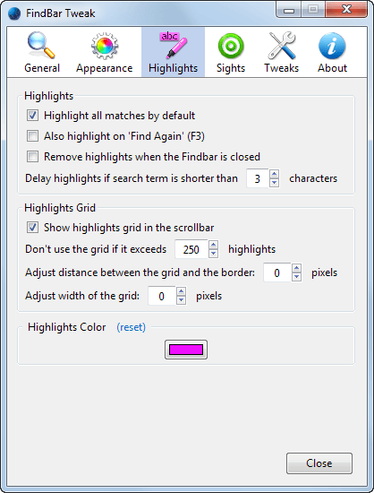 firefox addon search