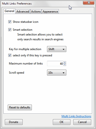 open multiple links