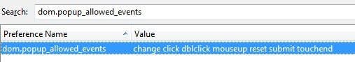 firefox allowed popup events
