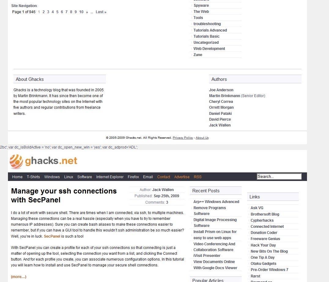 PageZipper rend la navigation sur plusieurs pages plus confortable