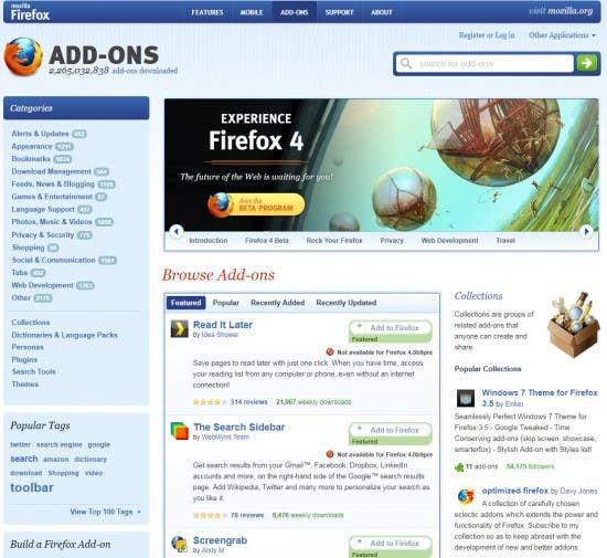 firefox extensions