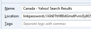link password