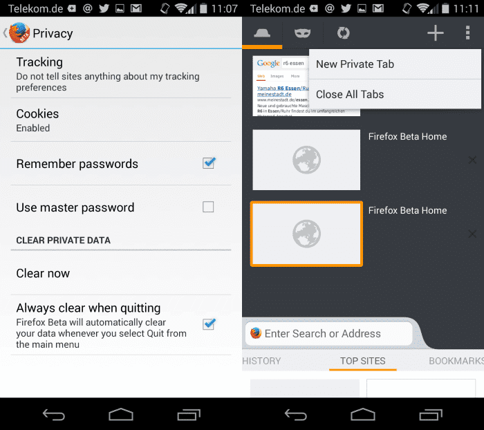 firefox 33 android