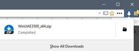 Восстановить информацию о загрузке в Firefox