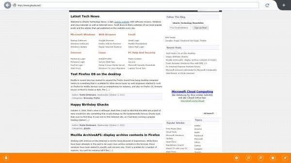 Forhåndsvis Firefox Metro UI på Windows 8