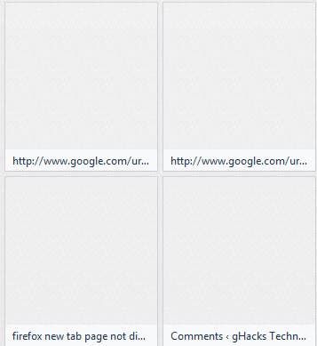 no thumbnails