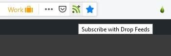 Drop Feeds subscribe