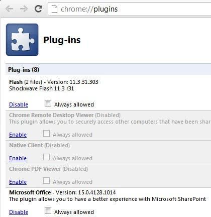 Jak wyłączyć lub usunąć wtyczki Google Chrome