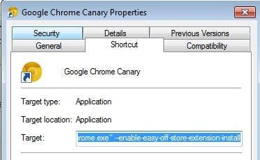 chrome off-store extensions