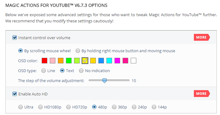 magic actions