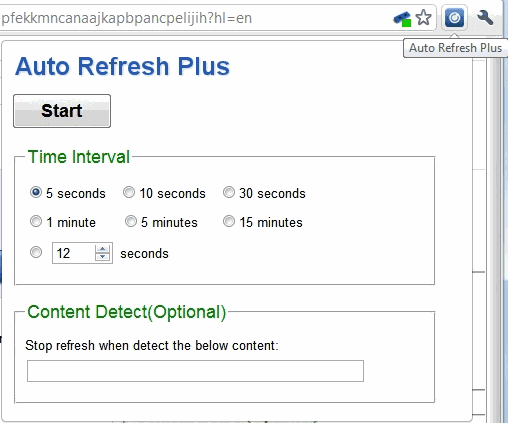 google chrome auto refresh