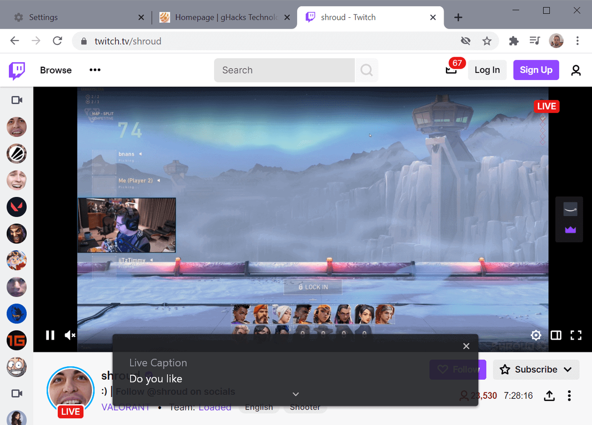 Google meluncurkan fitur Teks Langsung di Chrome untuk Windows