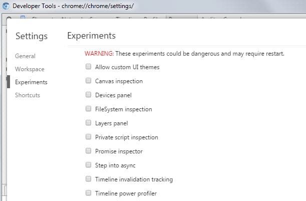 developer tool experiments