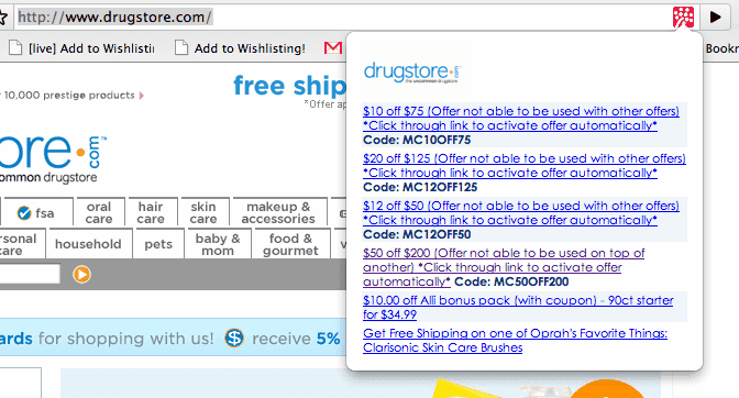 coupon detector