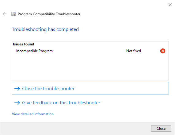 chrome is incompatible
