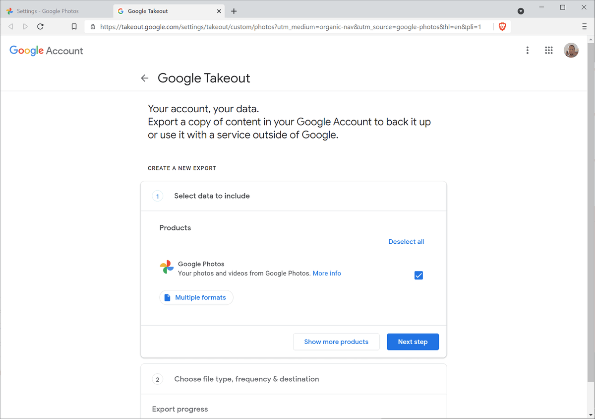 google paket servisi fotoğraflarını yedekle