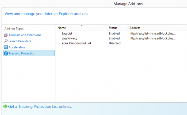 internet explorer addons advertisement