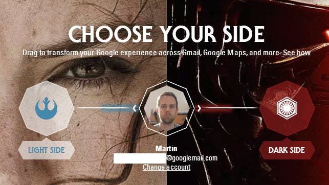 light dark side
