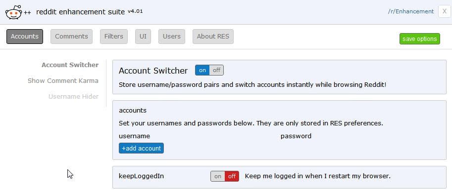reddit account switcher