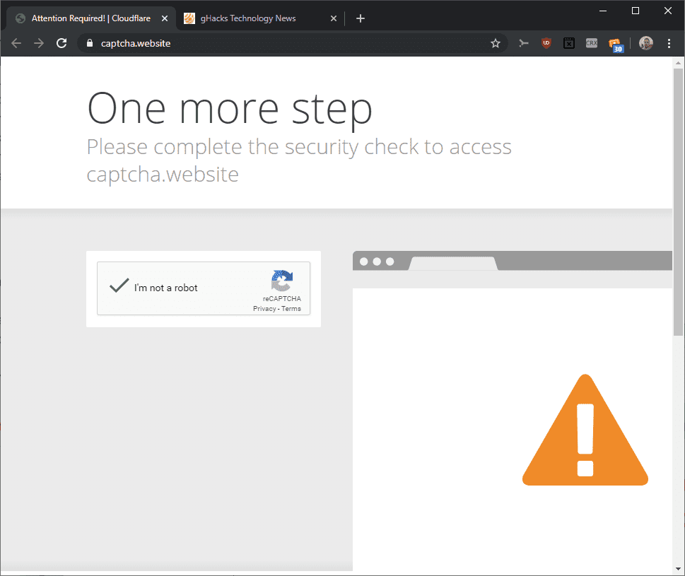 Mākoņa uzliesmojums samazina Google reCAPTCHA par labu hCaptcha