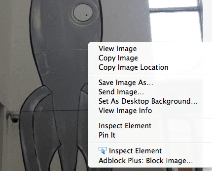 right-click pin