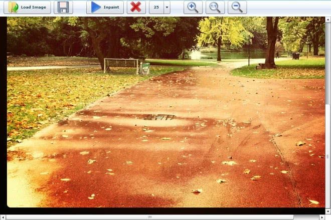 Webinpaint tiešsaistē noņem objektus no jūsu fotoattēliem