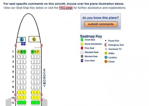 Seatguru, găsește cele mai bune locuri pentru avioane înainte de timp