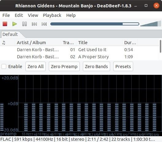 DeaDBeeF equalizer