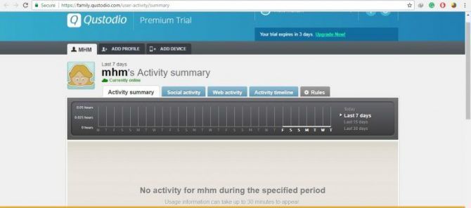 Qustodio - cel mai bun software de control parental