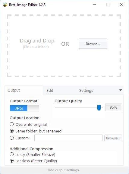 Bzzt! Image Editor expanded