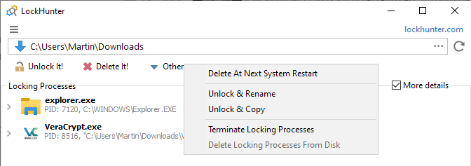 delete on restart