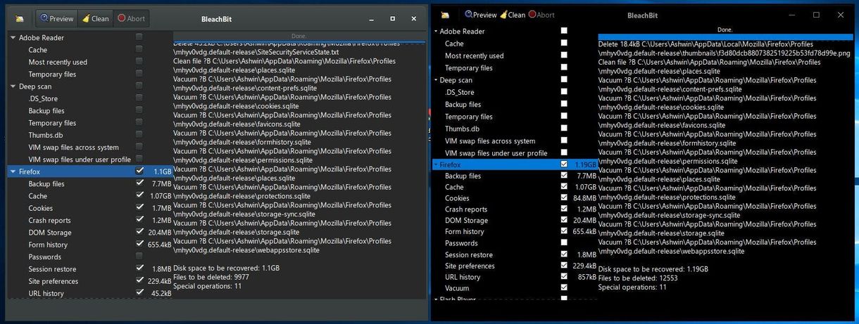 Bleachbit 4 vs 3 cleaner