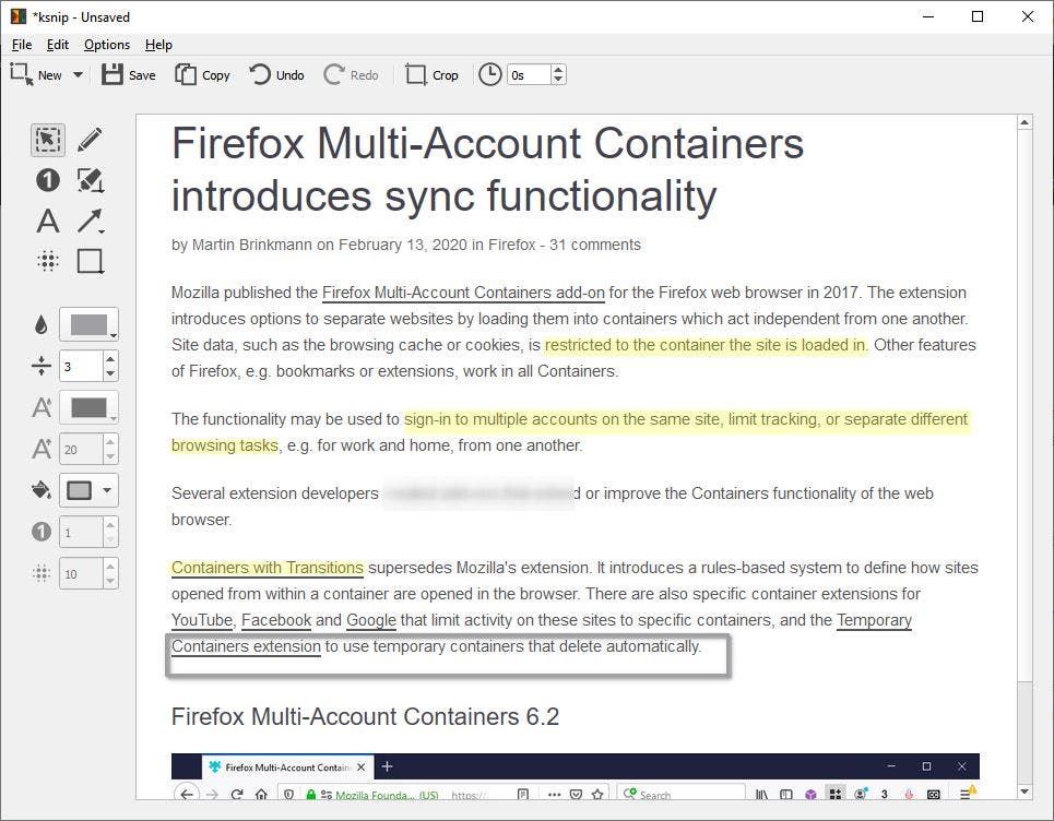 Ksnip example 2