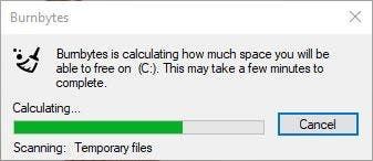 Burnbytes progress