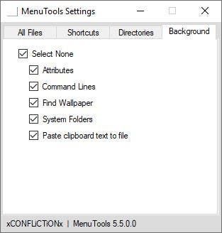 MenuTools in-directory