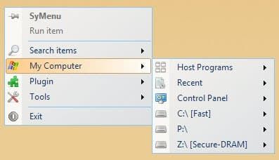 Pokretač programa SyMenu integrira Nirsoft, Sysinternals i druge programe