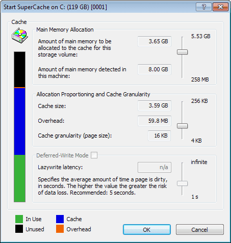 start supercache