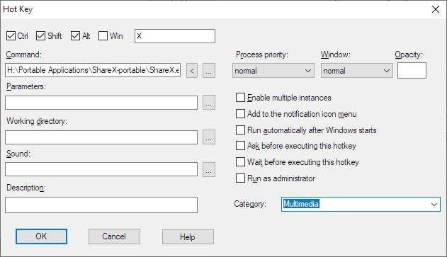 HotkeyP example
