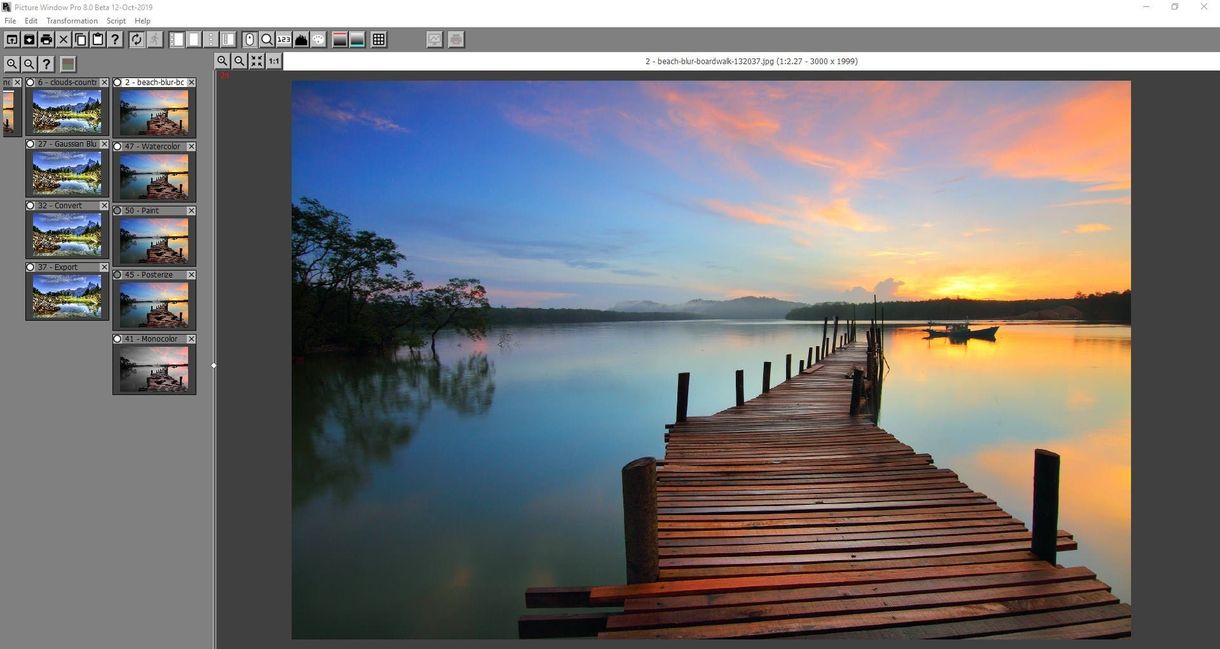 Picture Window Pro ist ein kostenloser und leistungsstarker Fotoeditor für Windows