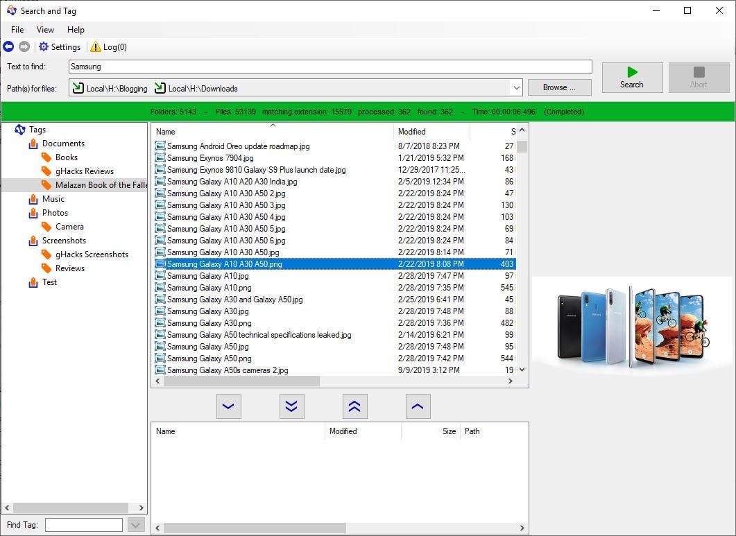 Tagging for Windows - add format